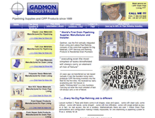 Tablet Screenshot of gadmon.com